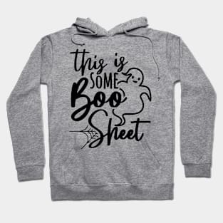 Boo Sheet Funny Halloween Saying Hoodie